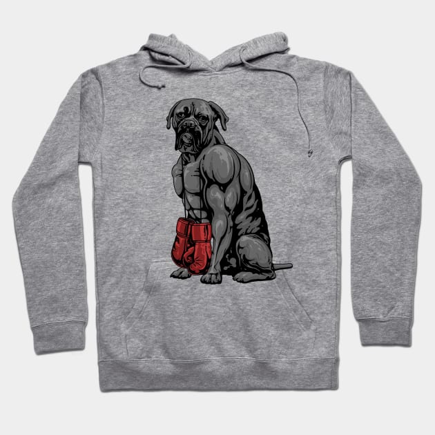 LIFE OF A BOXER Hoodie by ADAMLAWLESS